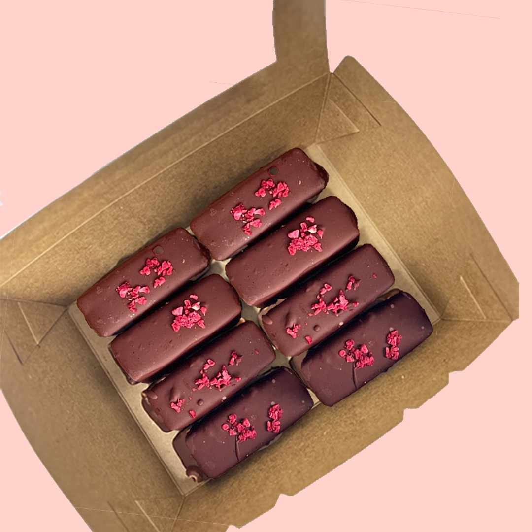 Raw Kind Vanilla Raspberry Frozen Dessert Bars